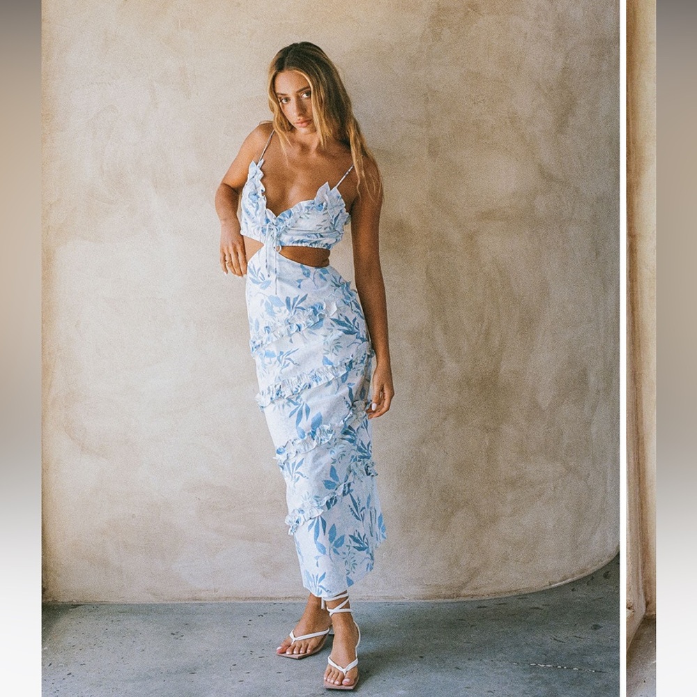 Sabo Skirt Blue Dress